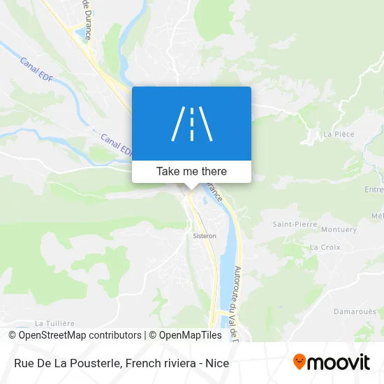 Rue De La Pousterle map