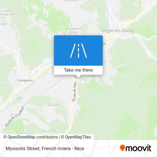 Rue Des Myosotis map