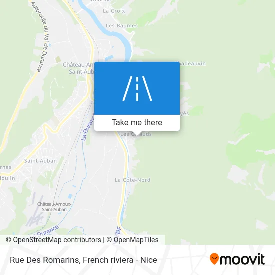 Rue Des Romarins map