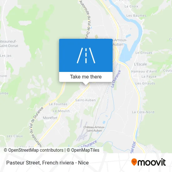 Mapa Rue Pasteur