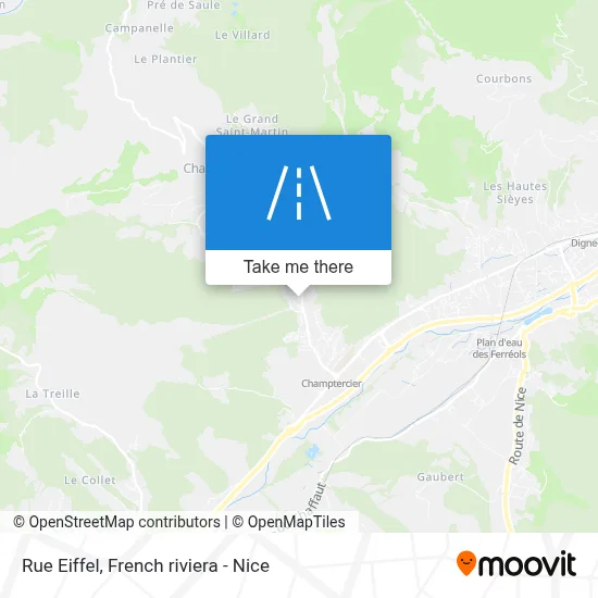 Rue Eiffel map