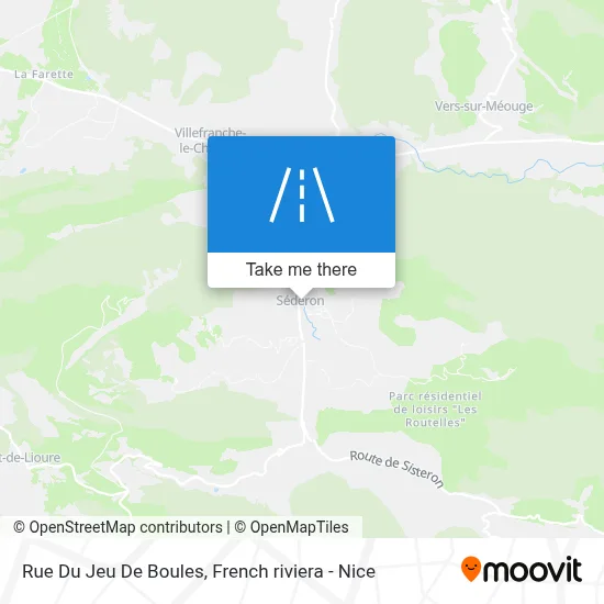 Rue Du Jeu De Boules map