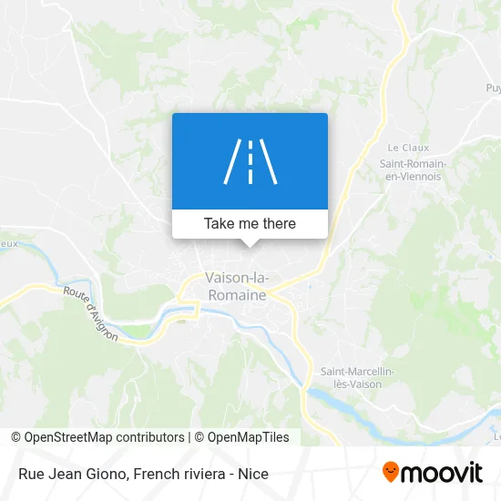 Rue Jean Giono map