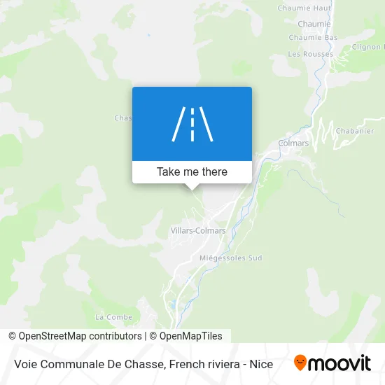 Voie Communale De Chasse map