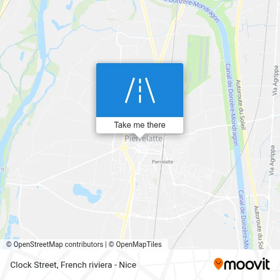 Rue De L'Horloge map