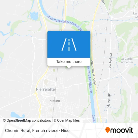 Chemin Rural map