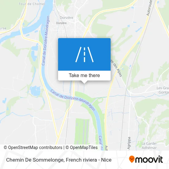 Chemin De Sommelonge map