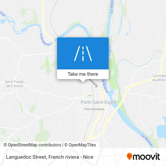 Rue Du Languedoc map