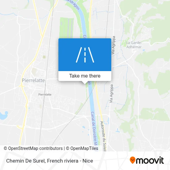 Chemin De Surel map