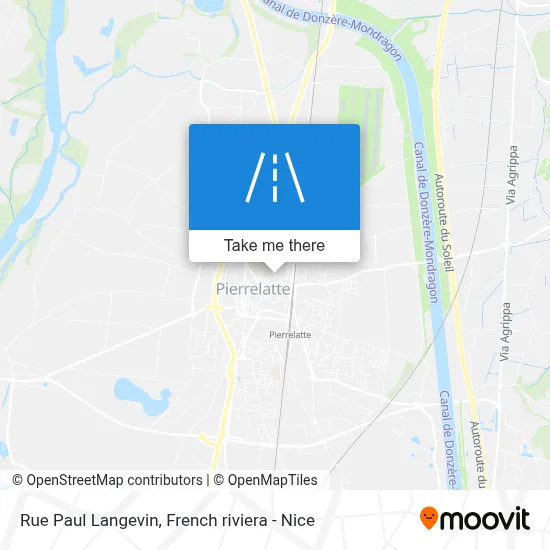 Rue Paul Langevin map