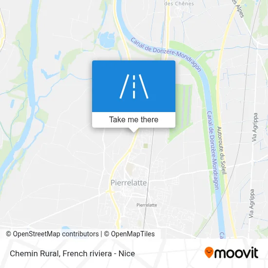 Chemin Rural map