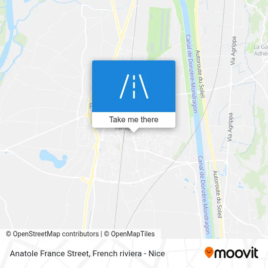 Rue Anatole France map