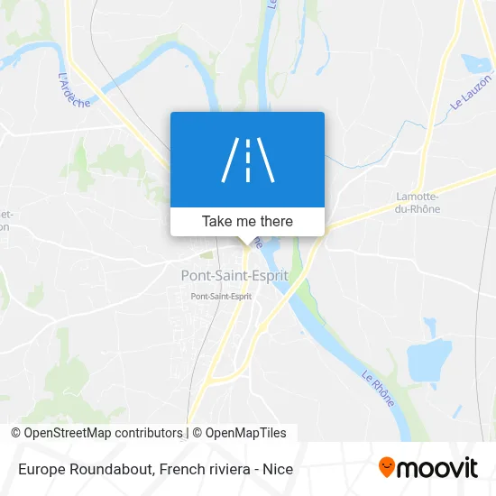 Rond-Point De L'Europe map