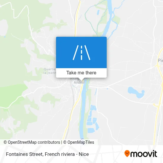 Rue Des Fontaines map