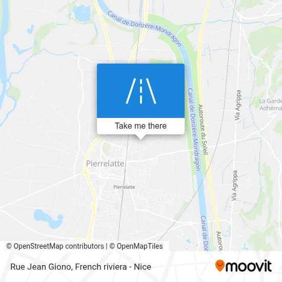 Rue Jean Giono map