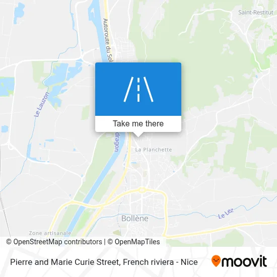 Rue Pierre Et Marie Curie map