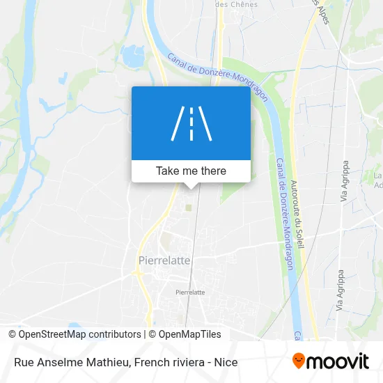Rue Anselme Mathieu map
