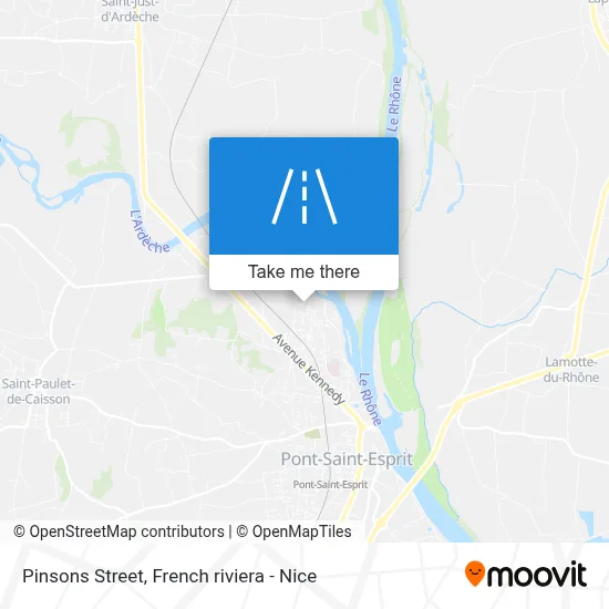 Rue Des Pinsons map