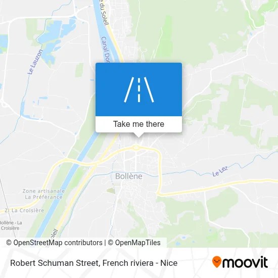 Rue Robert Schuman map