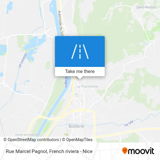 Rue Marcel Pagnol map