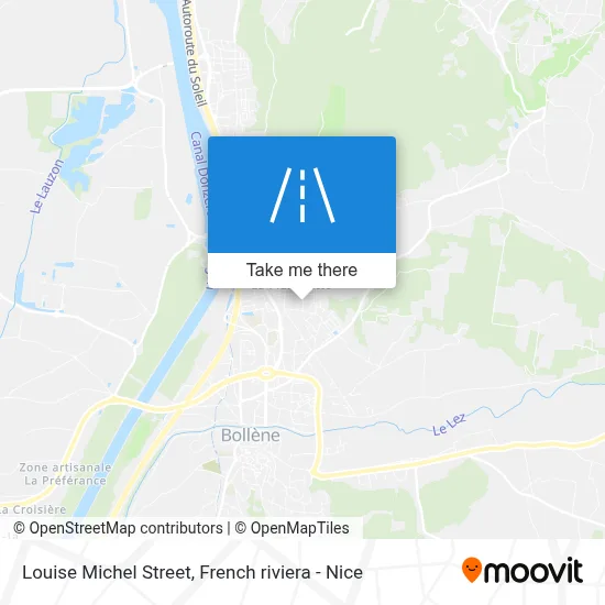 Rue Louise Michel map