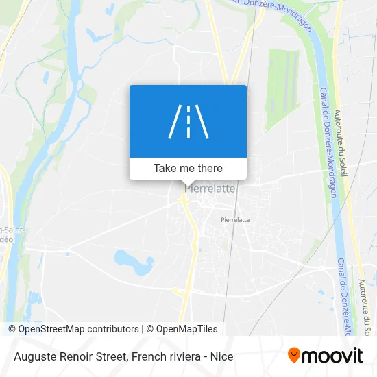 Rue Auguste Renoir map