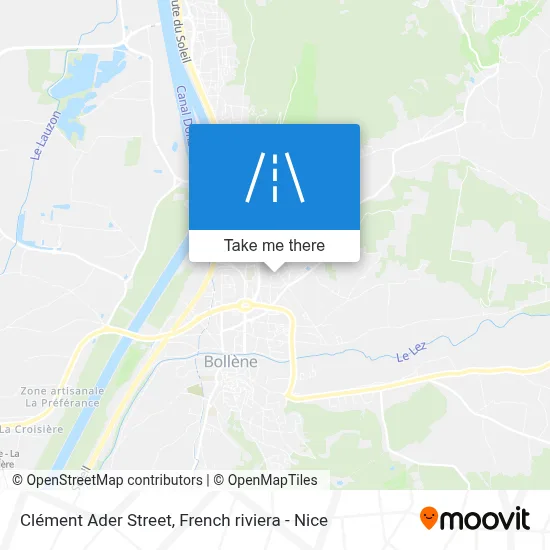 Rue Clément Ader map