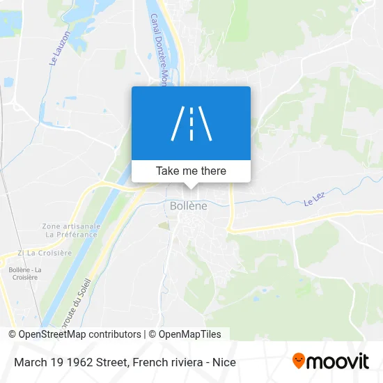 Rue Du 19 Mars 1962 map