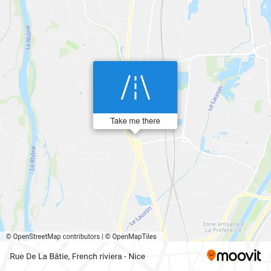 Rue De La Bâtie map