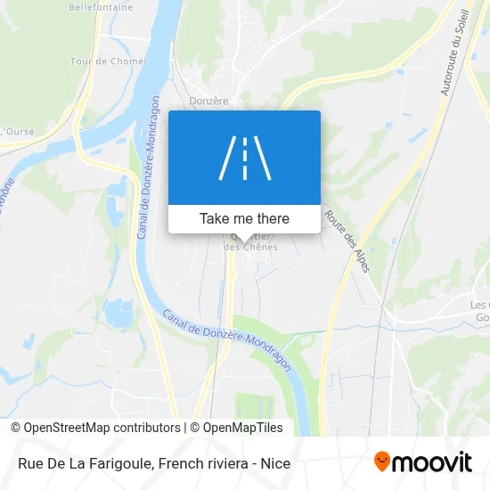 Rue De La Farigoule map
