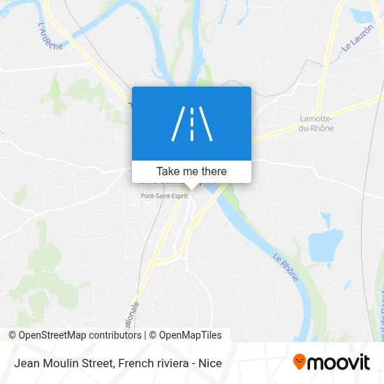 Rue Jean Moulin map