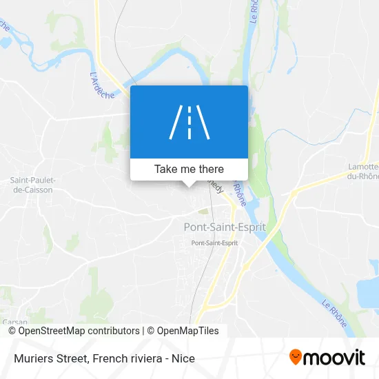 Rue Des Muriers map