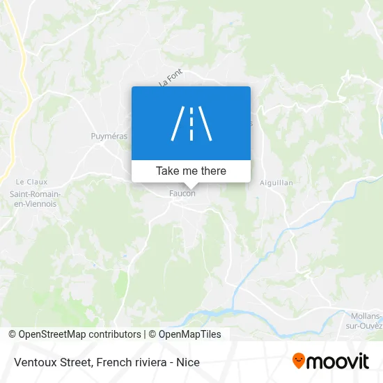 Rue Du Ventoux map