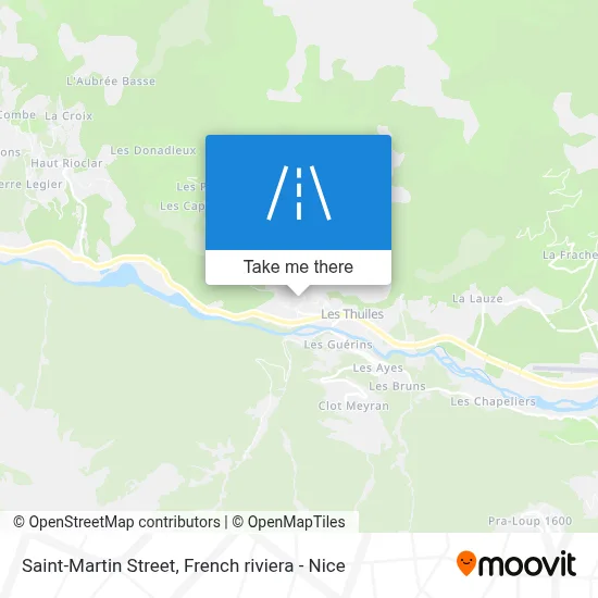 Rue Saint-Martin map