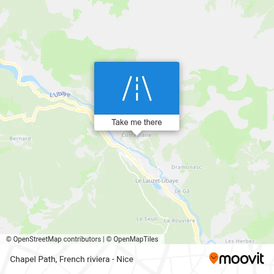Chemin De La Chapelle map