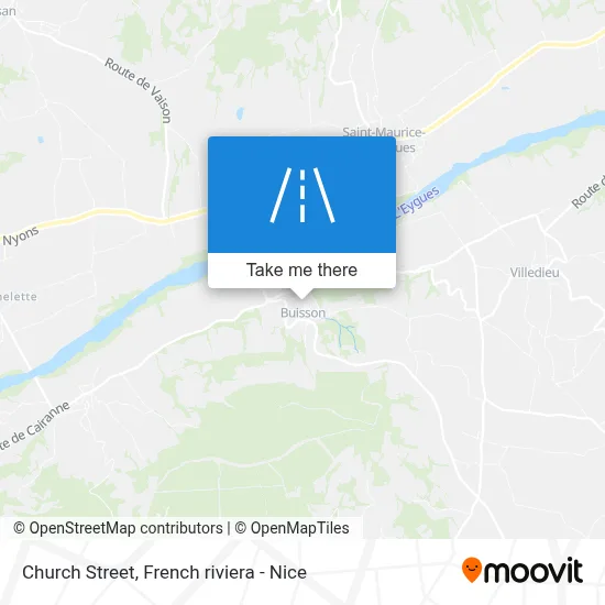 Rue De L'Église map