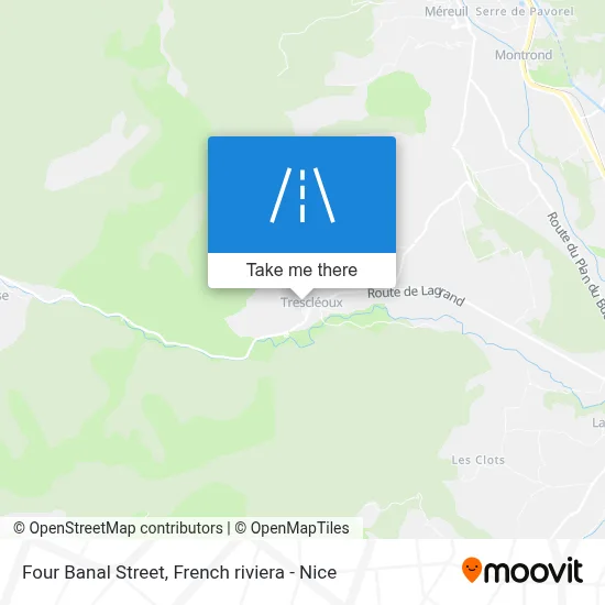 Rue Du Four Banal map