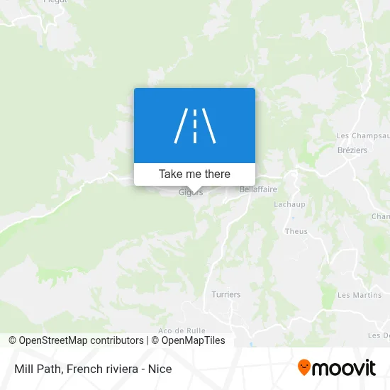 Chemin Du Moulin map