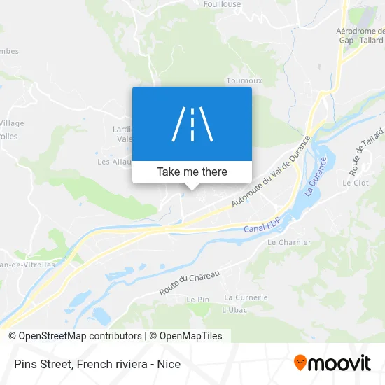 Rue Des Pins map