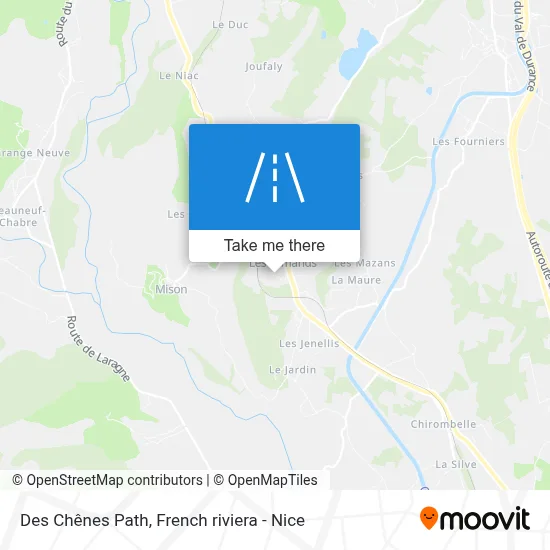 Chemin Des Chênes map