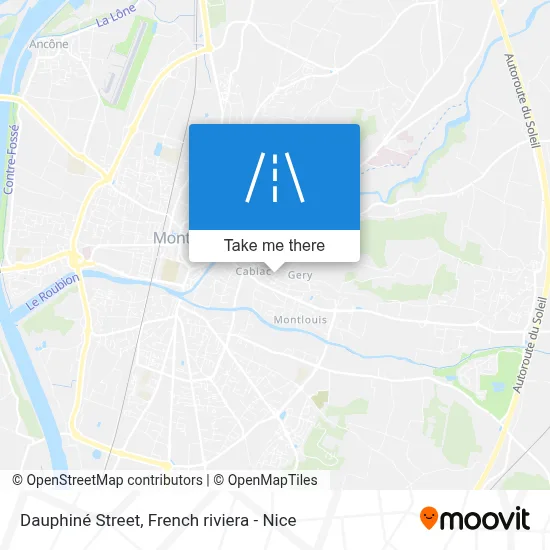 Rue Du Dauphiné map