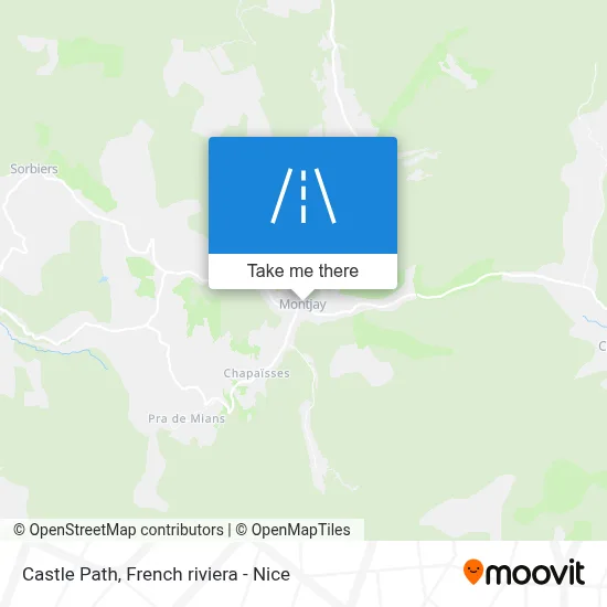Chemin Du Château map