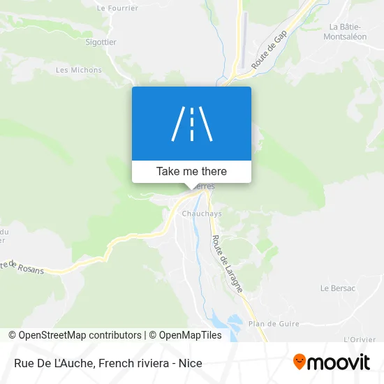 Rue De L'Auche map