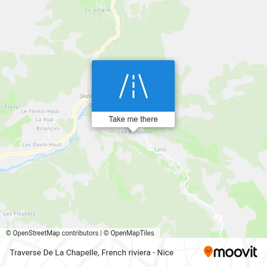 Traverse De La Chapelle map