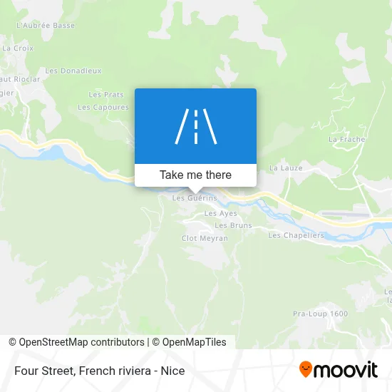 Rue Du Four map