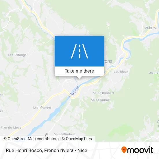 Rue Henri Bosco map