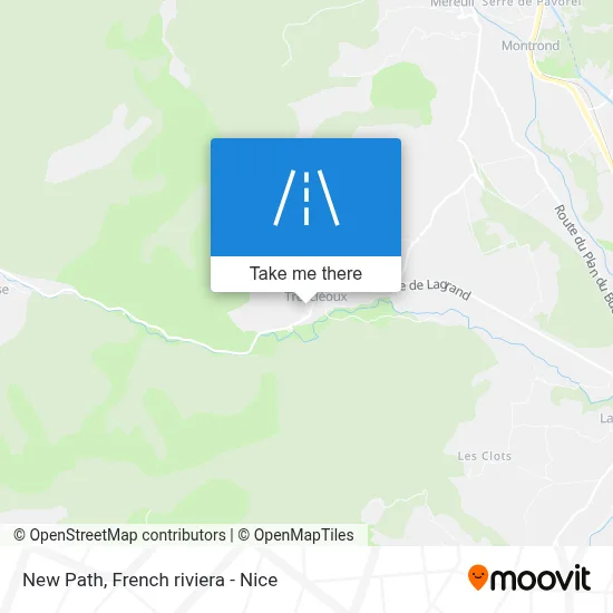 Chemin Neuf map