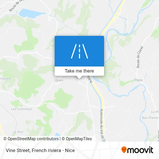 Rue De La Vigne map