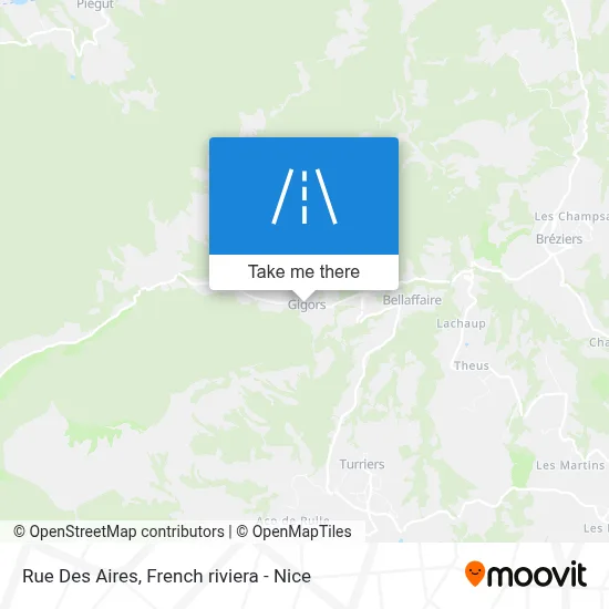 Rue Des Aires map