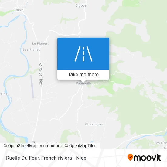 Mapa Ruelle Du Four